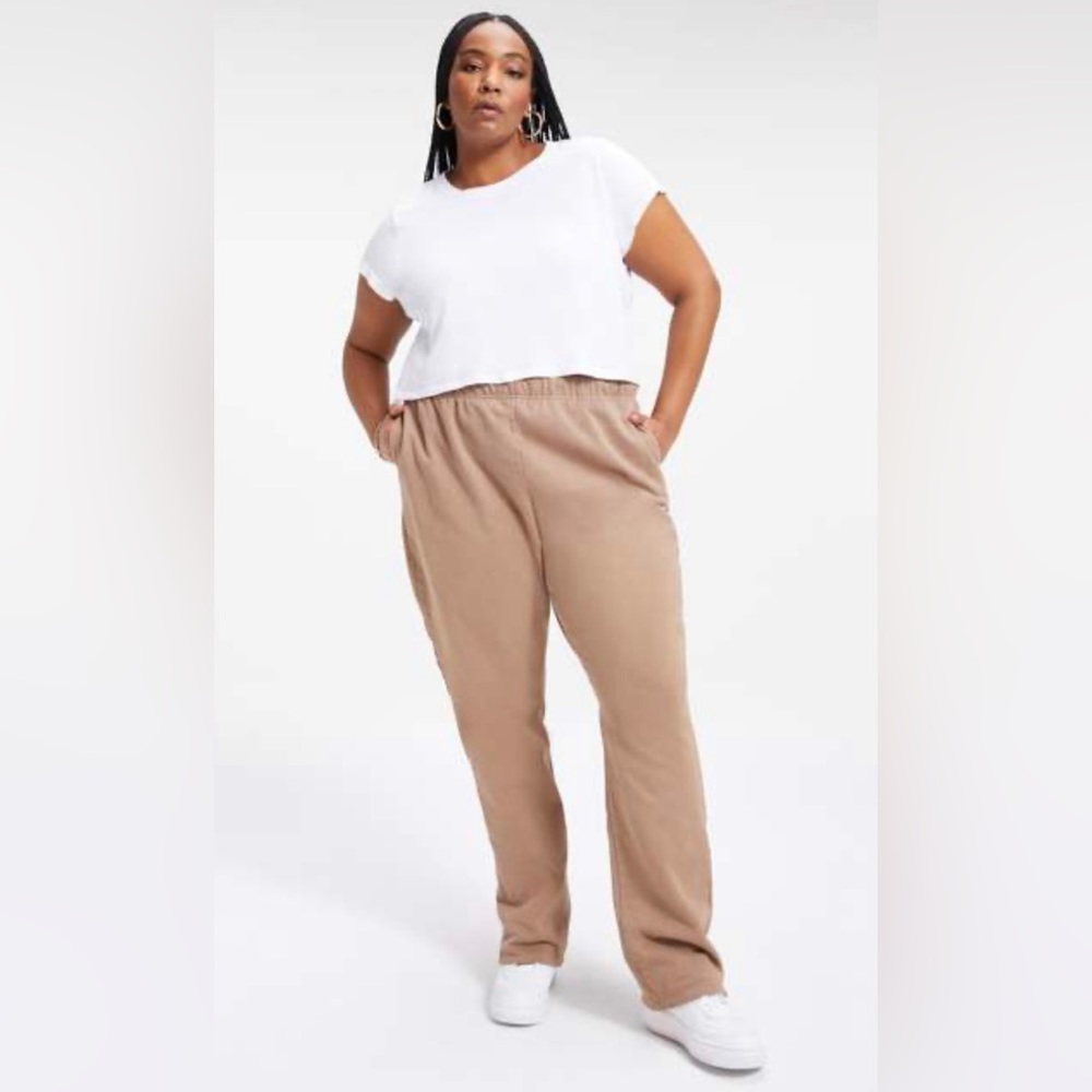 Good American sweat shirt/sweat pants set